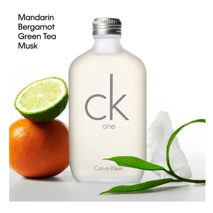 Gift Set: CK One EDT 200ml + 15ml + Body Lotion 200ml +  Shower Gel 100ml-LIMITED EDITION