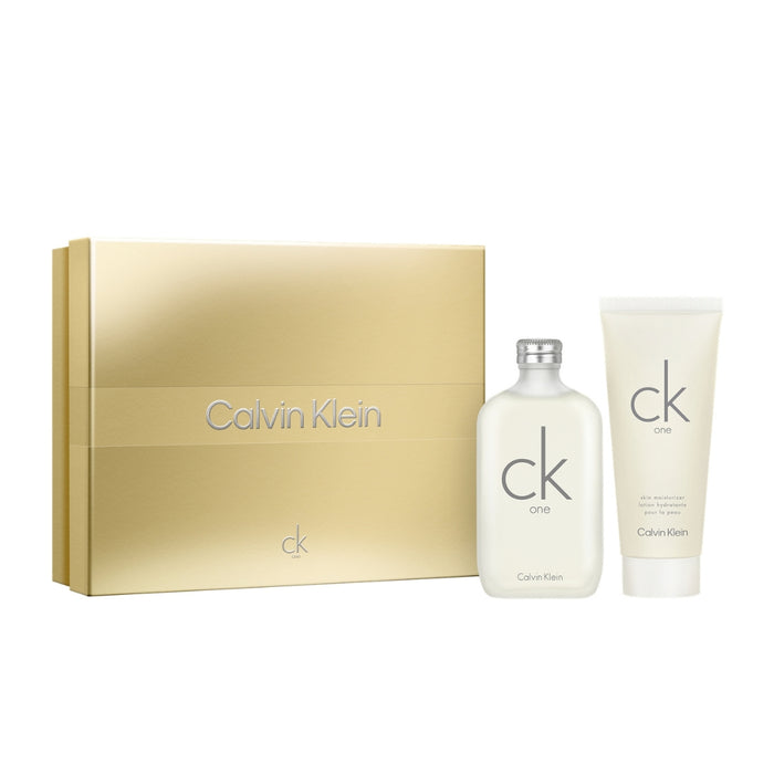 CALVIN KLEIN Gift Set 25 : CK One EDT 200ml + Body Lotion 200ml | Isetan KL Online Store