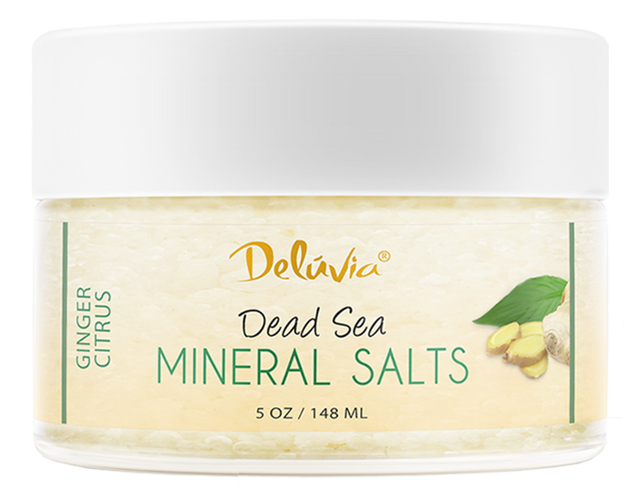 Ginger Citrus Dead Sea Mineral Salts Bodycare