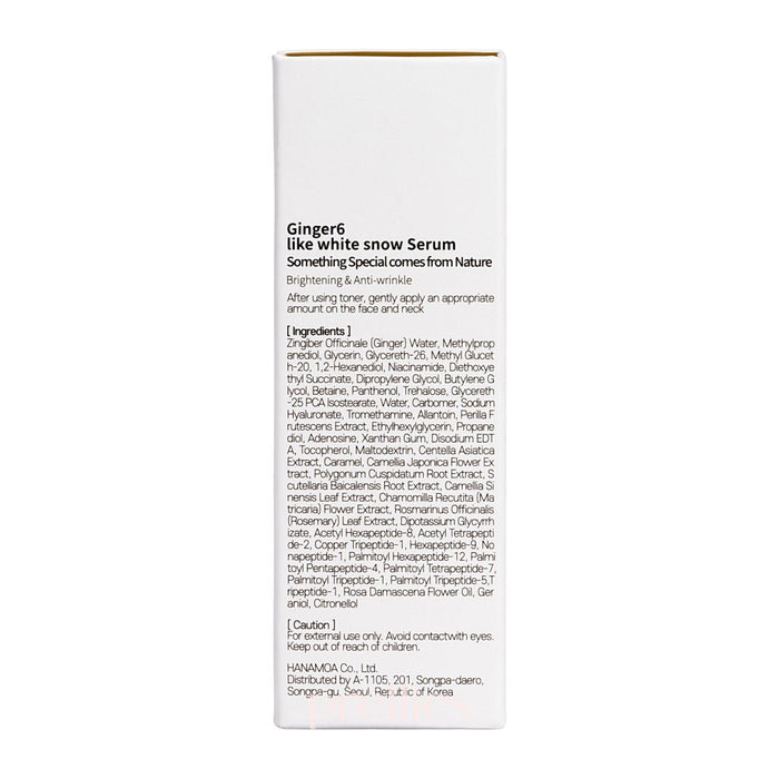 Ginger6 Like White Snow Serum 30ml