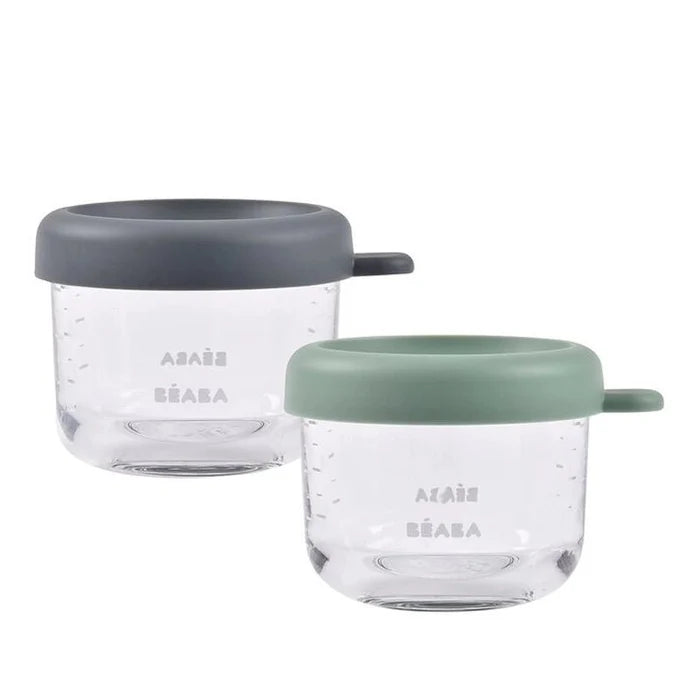 Glass Baby Food Storage Jars - 150ml, Set of 2