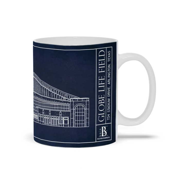 Globe Life Field Ceramic Mug