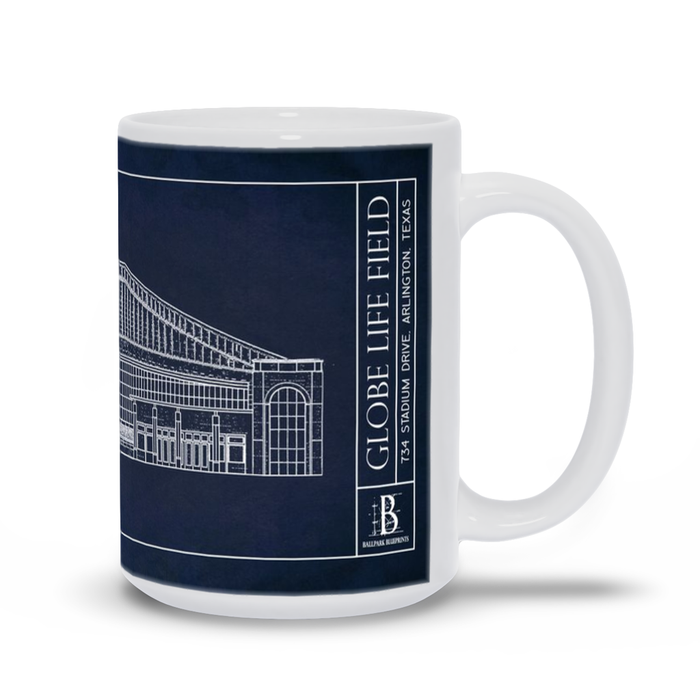 Globe Life Field Ceramic Mug