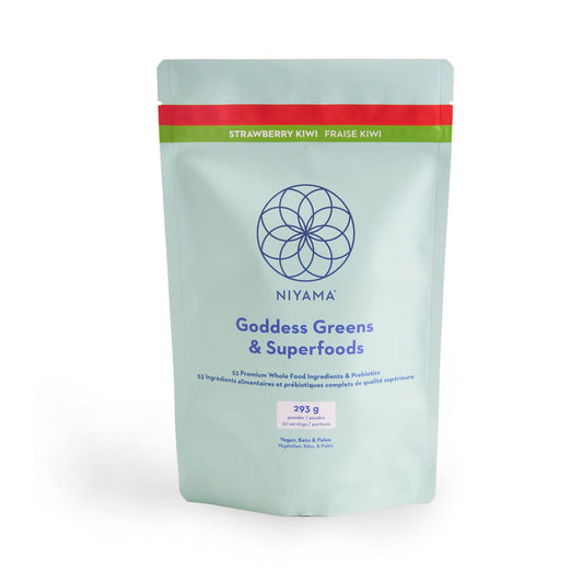 Niyama Wellness-Goddess Greens & Superfoods - Strawberry Kiwi-Wellness-GoddessGreensSK-The Detox Market |
