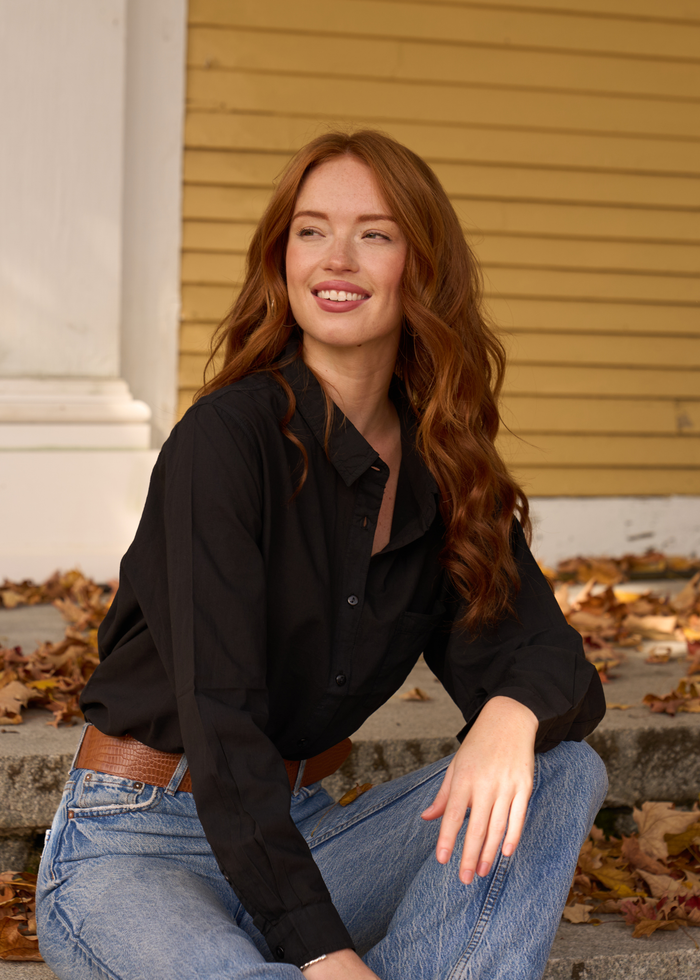 Good Boyfriend Shirt | Black