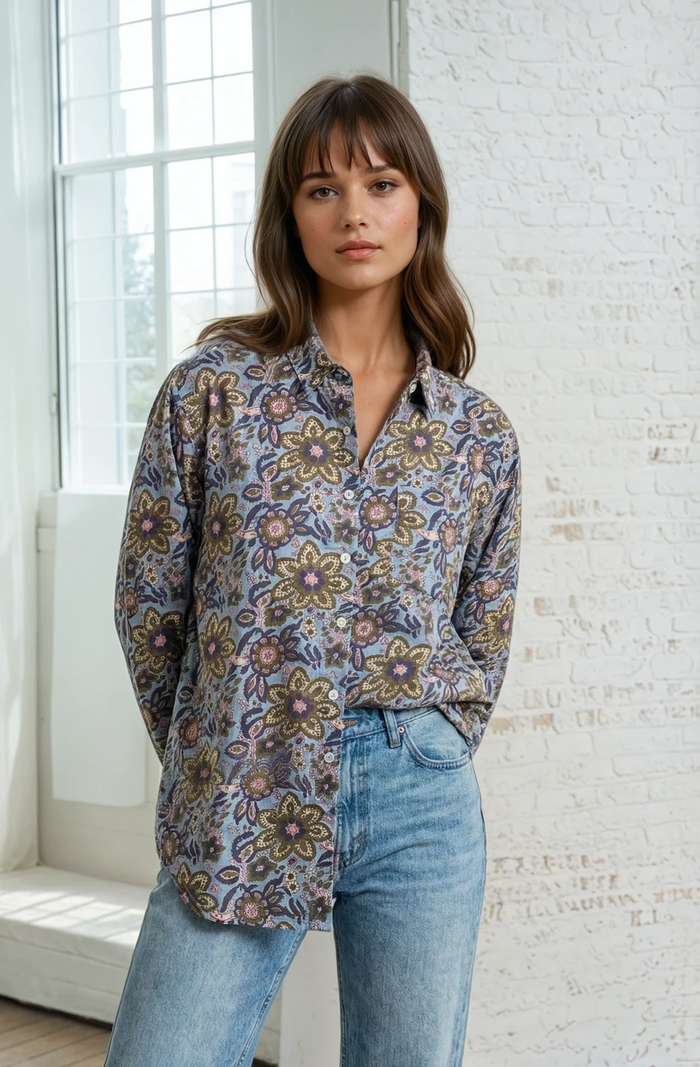Good Boyfriend Shirt | Hanover Floral