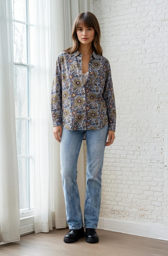 Good Boyfriend Shirt | Hanover Floral