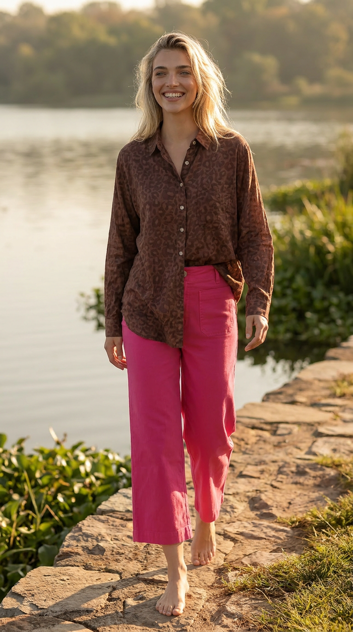 Good Boyfriend Shirt | Leopard