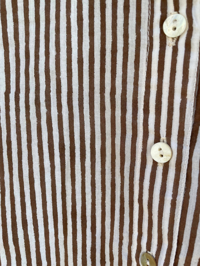 Good Boyfriend Shirt | Stripe Cocoa