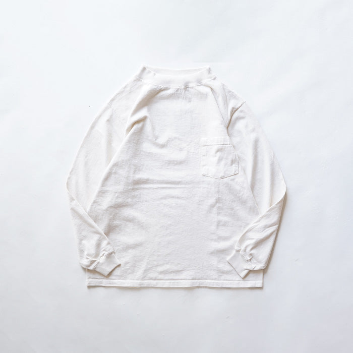 GOODWEAR　L/S MOCK NECK POCKET TEE