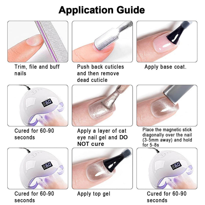 RARJSM ®Gray Purple Velvet Effect Ice Jelly Cat Eye Gel Polish 15ml