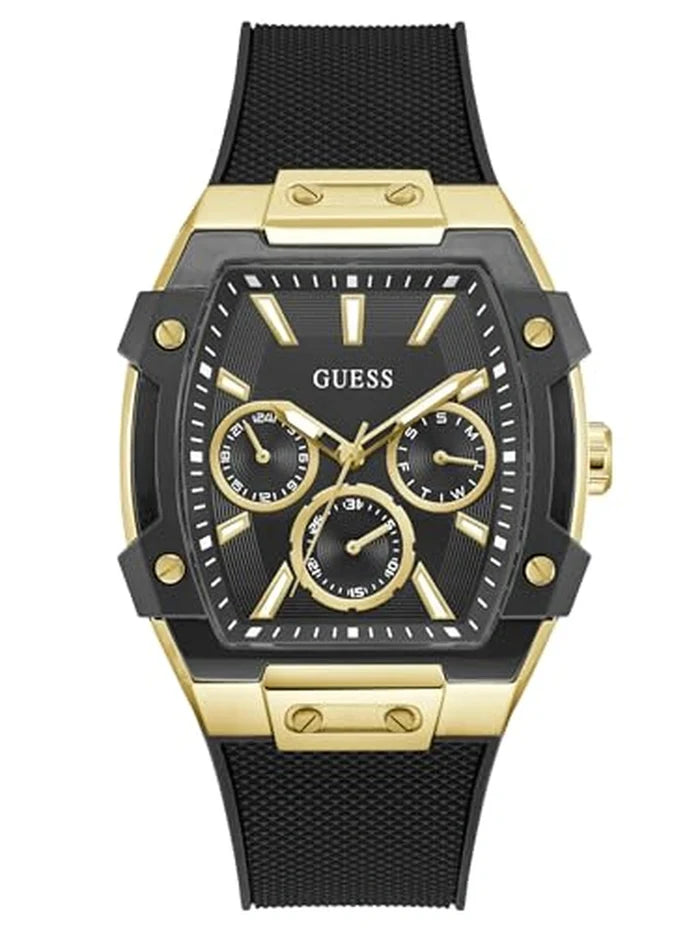 Guess Rectangular Analog Watch - GW0956G2