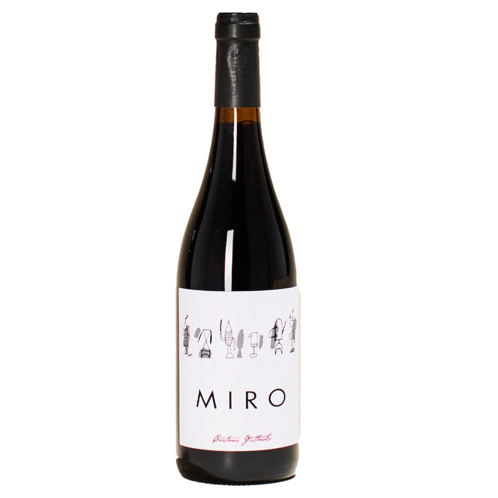 Guttarolo Miro Rosso wine bottle, 2022