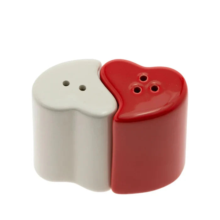 Handwritten Heart Salt & Pepper Shaker