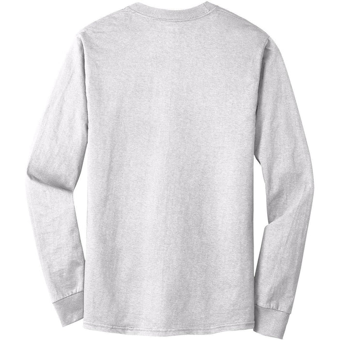 no-logo Hanes Beefy Long Sleeve Cotton T-Shirt-Regular-Hanes-Thread Logic