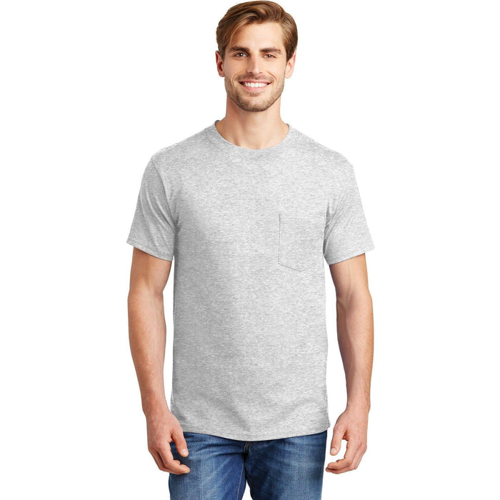 no-logo Hanes Beefy T-Shirt with Pocket-Regular-Hanes-Thread Logic