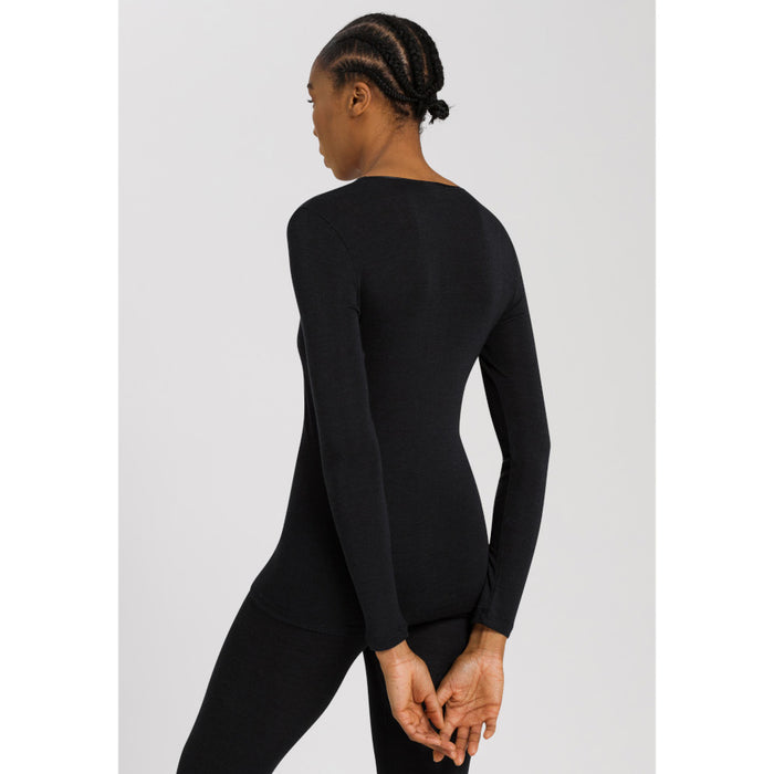 HANRO Long Sleeve Shirt - Woolen Silk