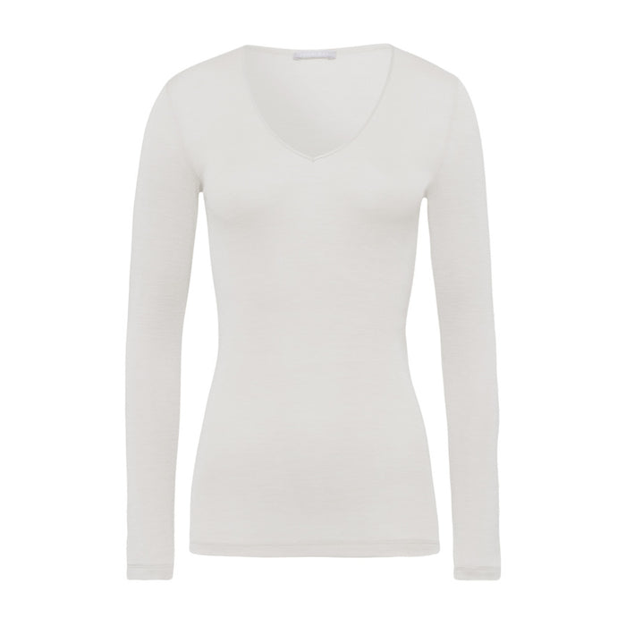 HANRO Long Sleeve Shirt - Woolen Silk