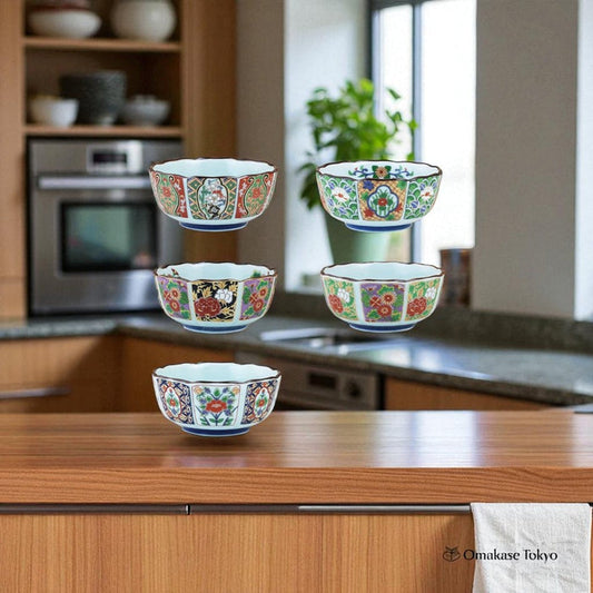 Hasamiyaki CtoC JAPAN Small Bowl 5 Sets