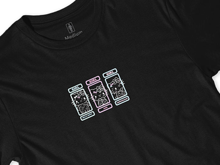 Hello Kitty x Girl Squad T-Shirt - Black