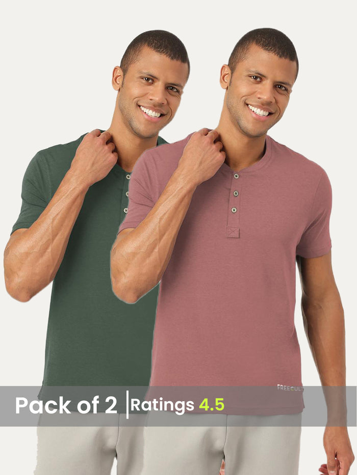 Cuban Peach; Black Forest Green / S