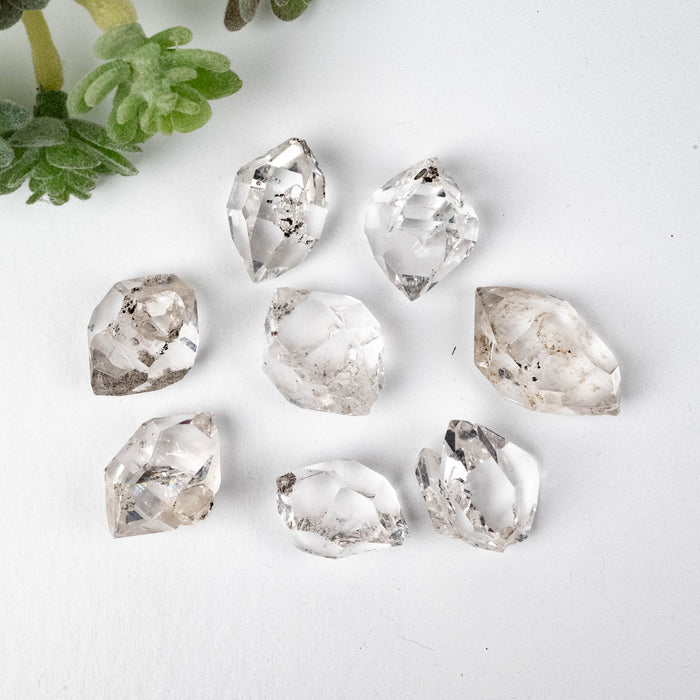 Herkimer Diamond Quartz Crystal Lot 23.12 g 17mm - 22mm B+ / A grade - InnerVision Crystals