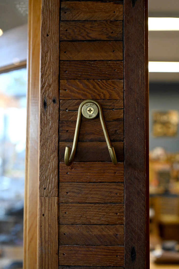 Huron Brass Works x Ship John - Brass Axe Hook