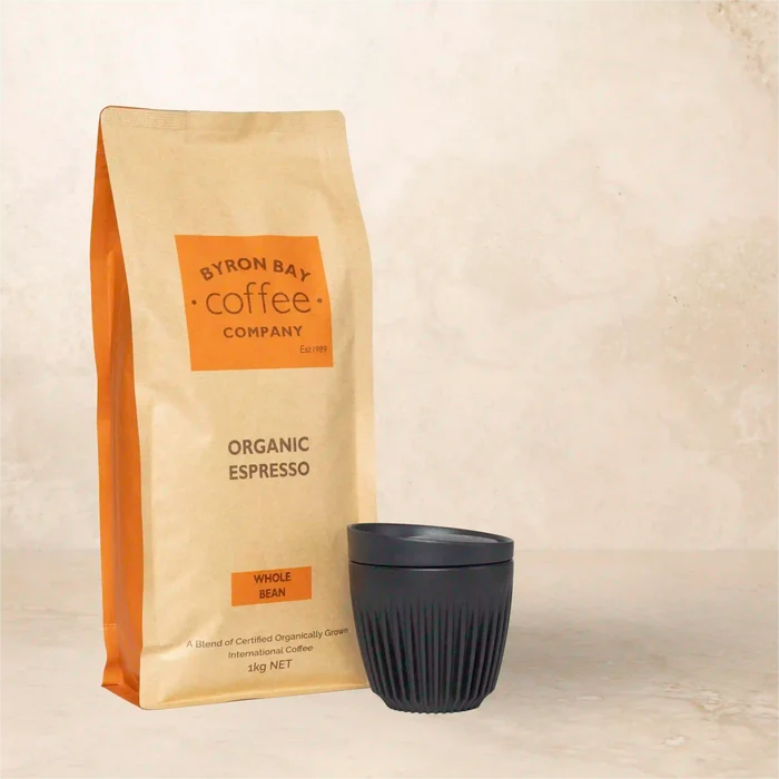 Huskee + Organic Coffee Kilo Pack - Byron Bay Coffee Company sustainable coffee bundle