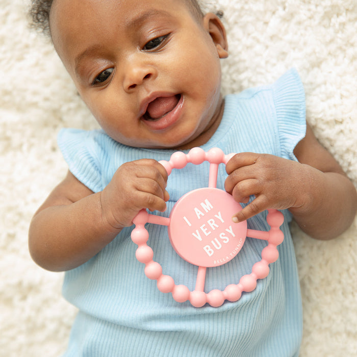 I am Very Busy Happy Teether