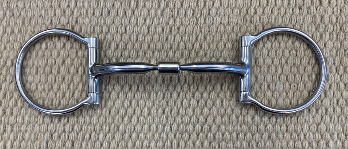 BIT - MB16 - Myler D-Ring Sweet Iron Comfort Snaffle Stainless
