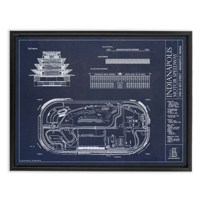 Framed Canvas - Small - Black