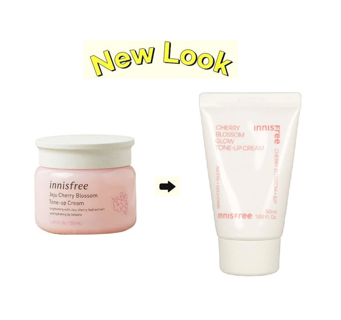 Innisfree jeju cherry blossom tone up cream كريم انزفري بلورد