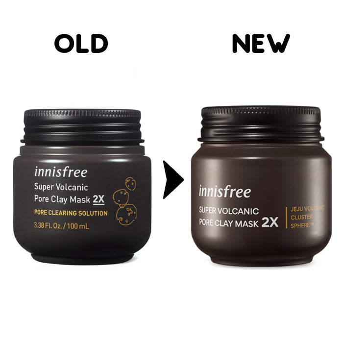 INNISFREE Super volcanic pore clay mask 2x ماسك جيجو البركاني