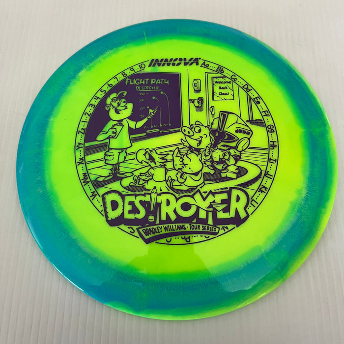 Blue Halo/Purple Stamp/157g