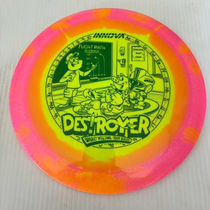 Pink Orange Halo/Green Stamp/158g