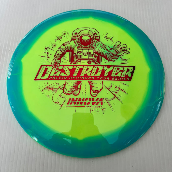Blue Halo/Red Reflective Stamp / 173-5 grams