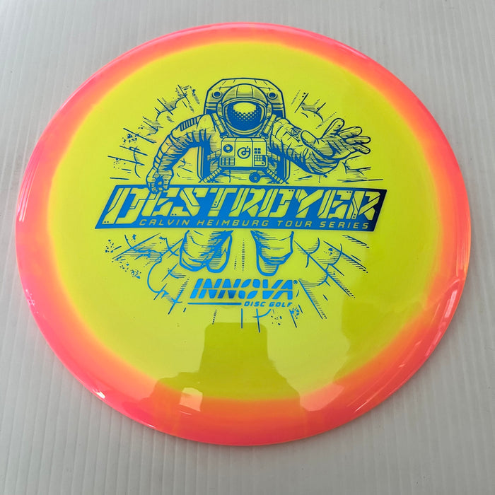 Pink Halo/Blue Stamp / 173-5 grams