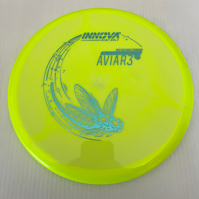 Chartreuse Halo/Teal Stamp / 173-5 grams