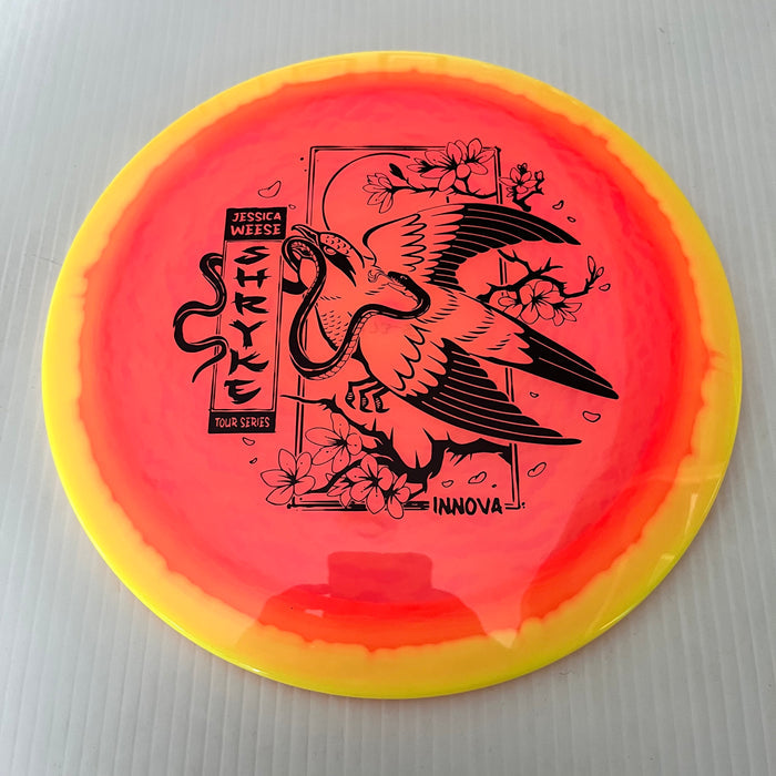 Yellow Halo/Black Stamp / 173-5 grams
