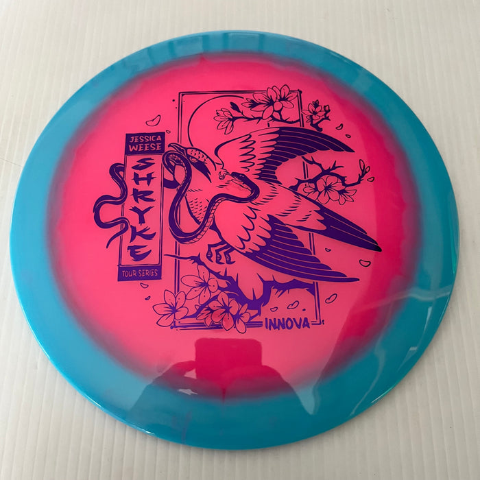 Blue Halo/Purple Stamp / 173-5 grams