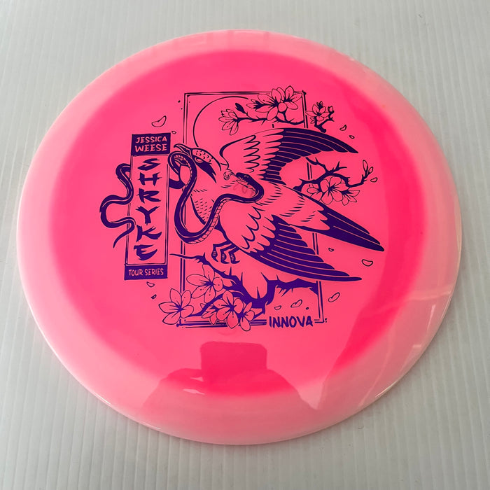 White Halo/Purple Stamp / 173-5 grams