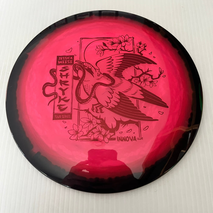 Black Halo/Dark Red Stamp / 173-5 grams