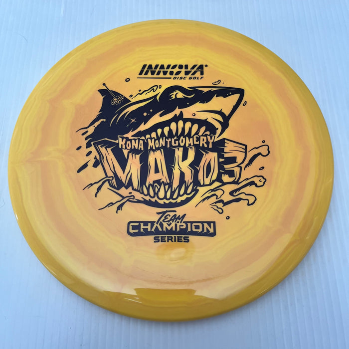 Swirly Oranges/Black Stamp 14 / 180 grams