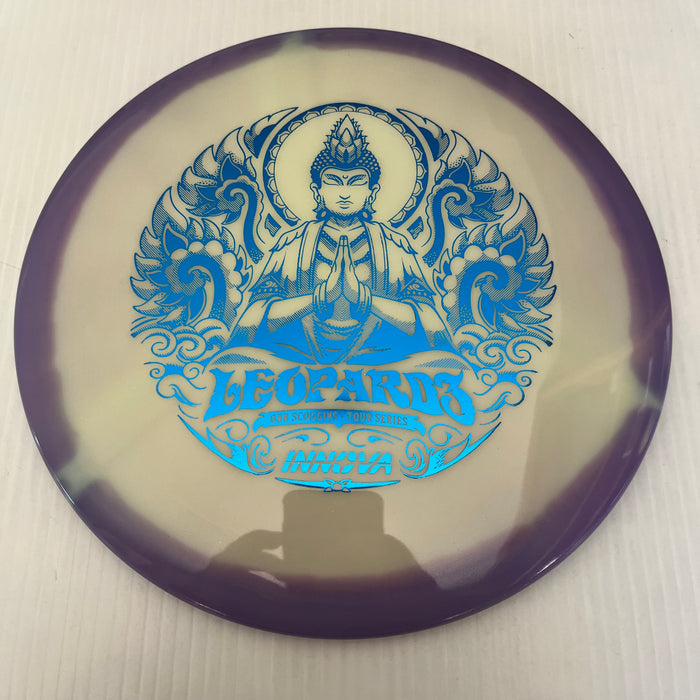 Purple Halo/Blue Stamp / 173-5 grams