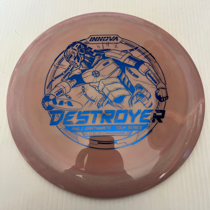 Muddled Pink/Blue Stamp/168g 13
