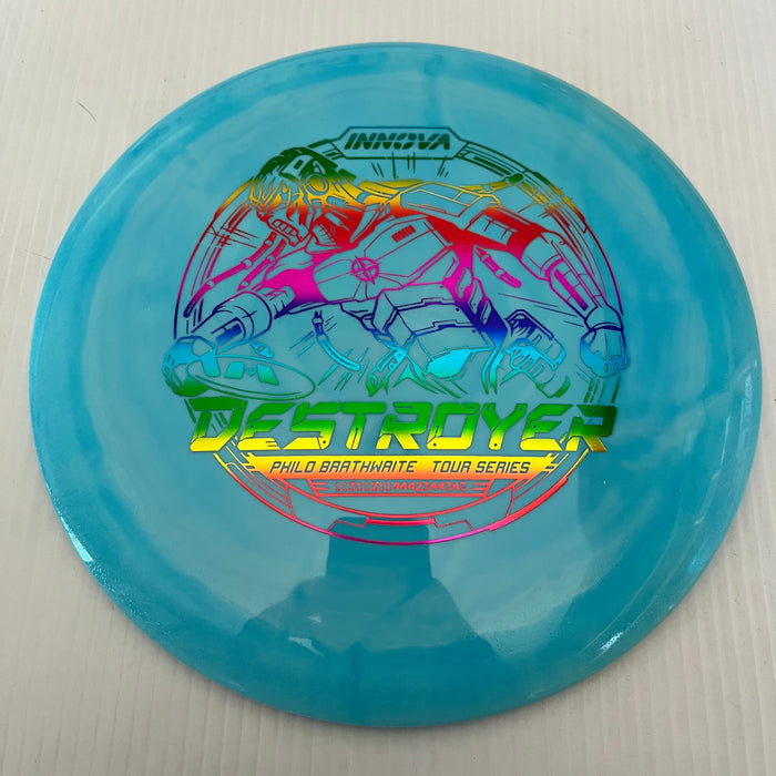 Swirly Blues/Rainbow Stamp/168g 6