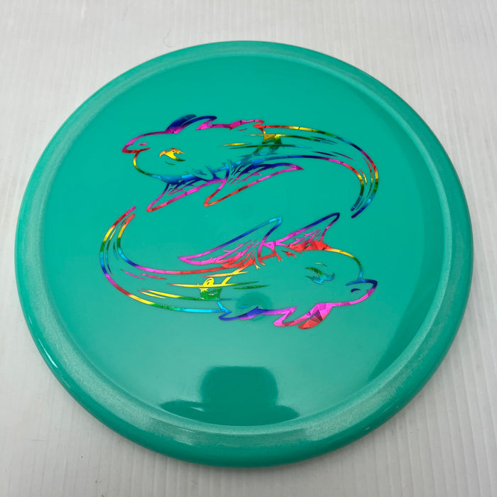 Green/Rainbow Shatter Stamp