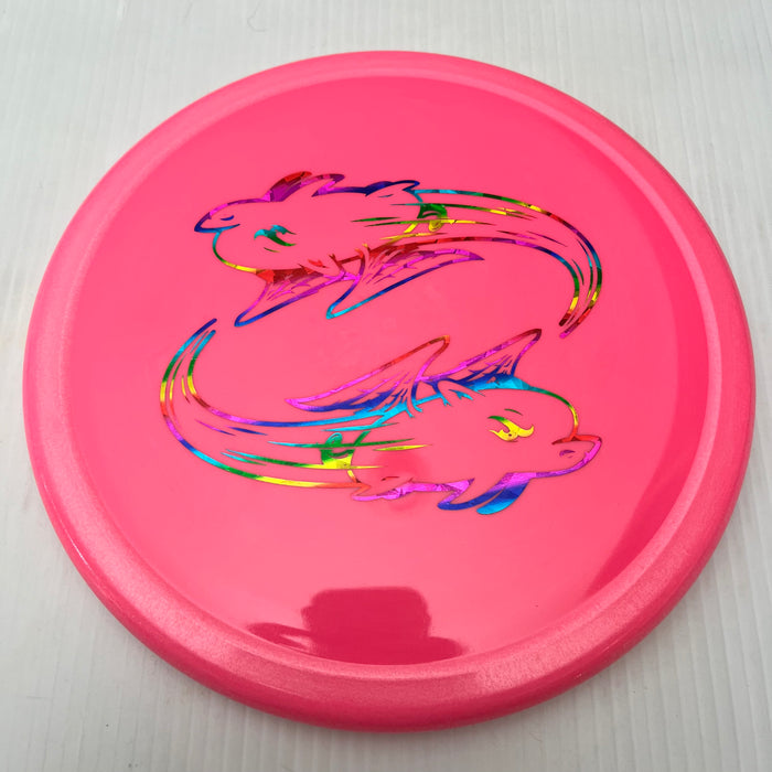 Pink/Rainbow Shatter Stamp