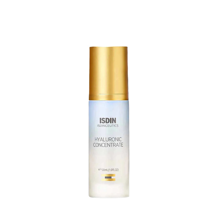 ISDIN Isdinceutics Hyaluronic Concentrate 30ml serum bottle with gold cap