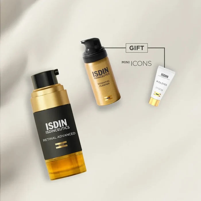 ISDIN Renew As You Dream set with Retinal Advanced, Essential Purifier and K-Ox Eyes mini